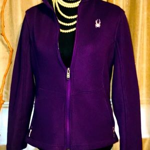 Spyder zipper front jacket